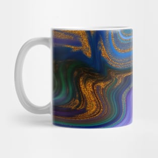 Glitter Liquid Marble 6 Mug